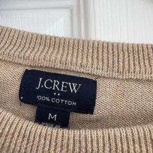 J.Crew Tan Cotton Knitwear